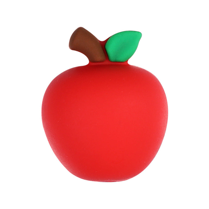 Wholesale 20pcs/pack Fruit 3D DIY Beaded Silicone Beads 3D
